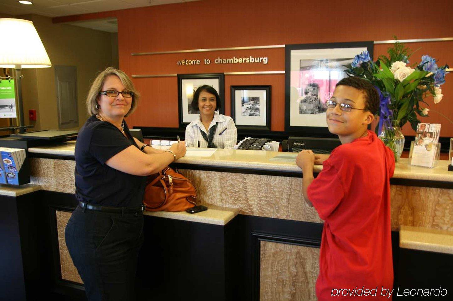 Hampton Inn Chambersburg Interior foto